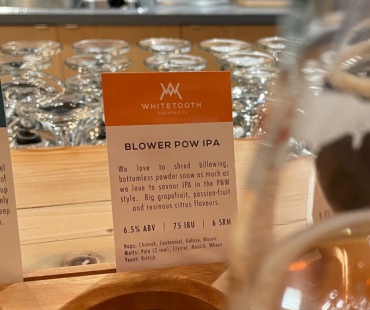 Brews at Whitetooth Brewing Company in Golden Brews at Whitetooth Brewing Company in Golden