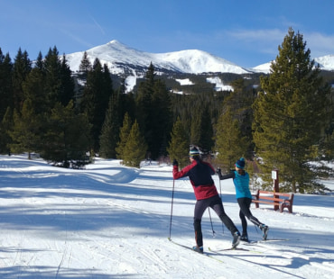 Nordic Skiers at Breckenridge Nordic Skiers at Breckenridge