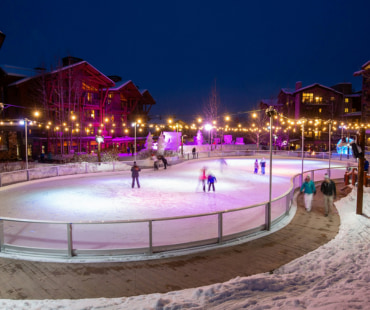 Ice Skating Rink at Jackson Hole Ice Skating Rink at Jackson Hole