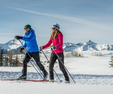 Nordic Skiers at Telluride Nordic Skiers at Telluride