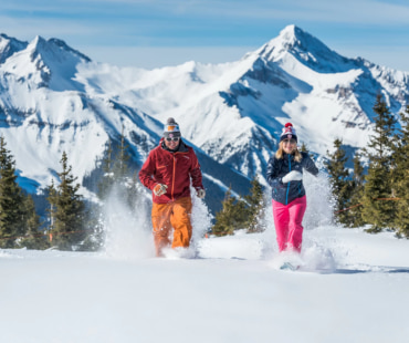 Snowshoeing at Telluride Snowshoeing at Telluride