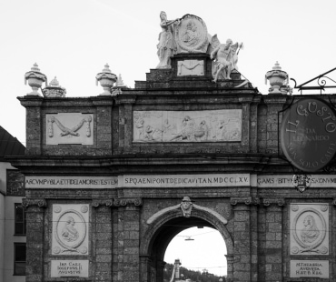 Historic Gate in Innsbruck Historic Gate in Innsbruck