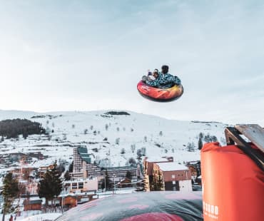 Air Bag Park at Les 2 Alpes Air Bag Park at Les 2 Alpes
