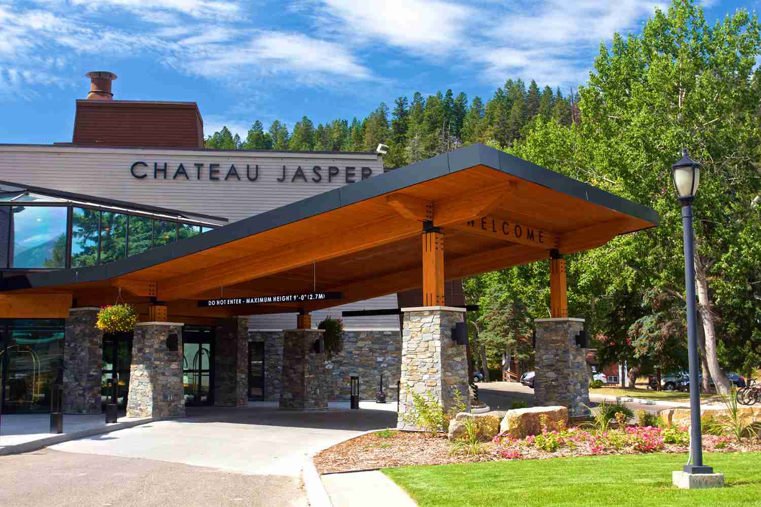 Chateau Jasper Exterior Summer