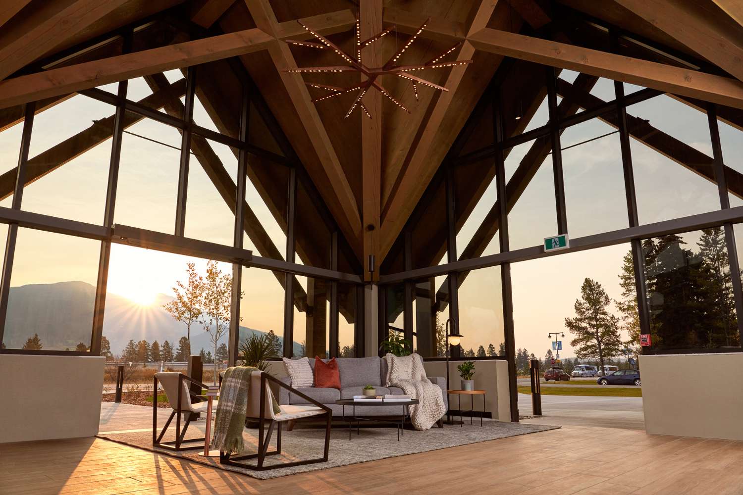 Alpine Wing Pavillion