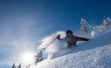 Banff Powder Skiing