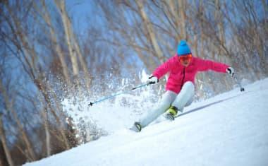 Skiing at Aomori Springs